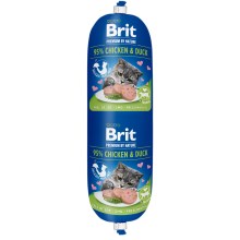 Brit Premium Cat by Nature Sausage Chicken & Duck 180 g Brit Premium Cat by Nature Sausage Chicken & Duck 180 g