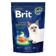 Brit Premium Cat by Nature Sterilized Salmon 1,5 kg