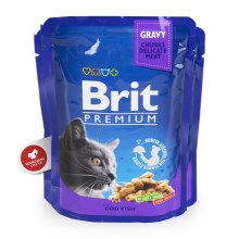 Brit Premium Cat kapsička Cod Fish SET 24x 100 g Brit Premium Cat kapsička Cod Fish SET 24x 100 g