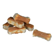 Buvolí kostičky obalené kuřecím masem Trixie Dentafun 5 cm (8 ks)