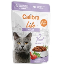 Calibra Cat Life kapsička Veal in Gravy 85 g