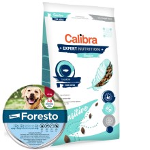 Calibra Dog Expert Nutrition Sensitive Salmon 12 kg + Foresto 70 obojek pro psy nad 8 kg SET