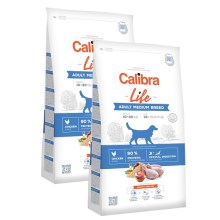 Calibra Dog Life Adult Medium Breed Chicken SET 2x 12 kg