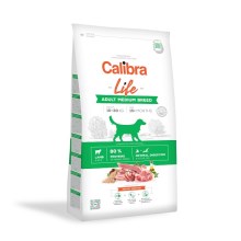 Calibra Dog Life Adult Medium Breed Lamb 12 kg (POŠKOZENÝ OBAL) EXP 7.5.2025