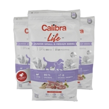 Calibra Dog Life Junior Small & Medium Breed Lamb 2,5 kg