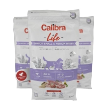 Calibra Dog Life Junior Small & Medium Breed Lamb 2,5 kg