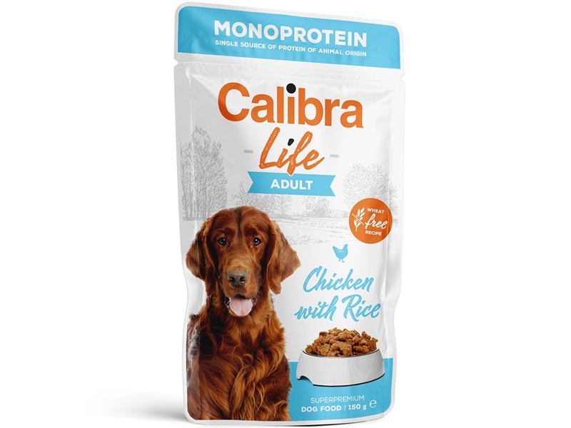 Calibra Dog Life kapsička Adult Chicken 150 g