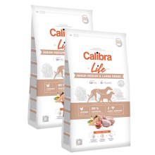 Calibra Dog Life Senior M&L Breed Chicken SET 2x 12 kg