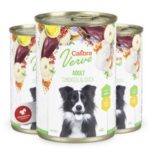 Calibra Dog Verve konzerva GF Adult Chicken & Duck 400 g