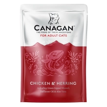 Canagan Cat kapsička kuře a sleď 85 g