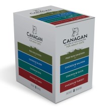 Canagan Cat kapsičky Multipack 8x 85 g