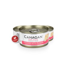 Canagan Cat konzerva kuře a krevetky 75 g