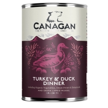 Canagan Dog konzerva krůta a kachna 400 g