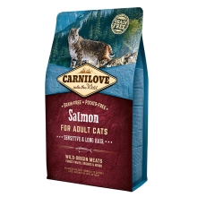 Carnilove Cat Salmon for Adult Sensitive & Long Hair 2 kg