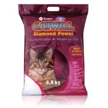 Catwill Diamond Power podestýlka pro kočku Maxi Pack 6,8 kg