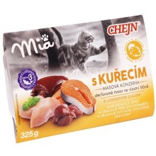 Chejn Mia vanička pro kočky kuřecí 325 g