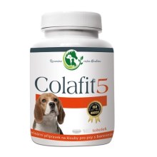 Colafit 5 na barevnou srst pro psy 50 tbl
