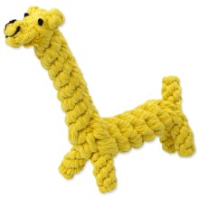 Dog Fantasy hračka splétaná žirafa MIX barev 16 cm