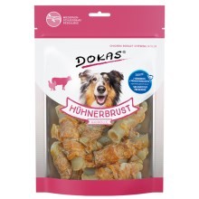 Dokas rolky z hovězí kůže obalené kuřecím masem 250 g