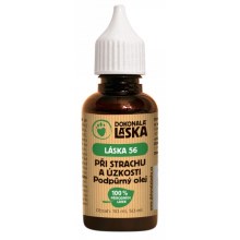 Dokonalá Láska 56 Při strachu a úzkosti olej 30 ml (EXP 18.9.2025)