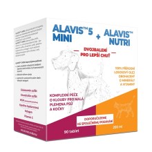 Dvojbalení Alavis 5 Mini 90 tbl + Alavis Nutri 200 ml