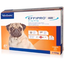 Effipro Duo spot-on pro psy S 4 x 0,67 ml 