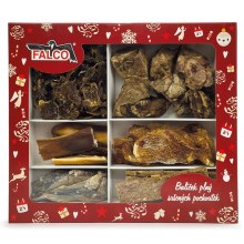 Falco vánoční sušené pamlsky MIX 420 g Falco vánoční sušené pamlsky MIX 420 g
