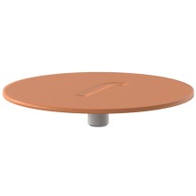 Fantail Cap vrchní kryt na sloupek oranžový 8,9 cm