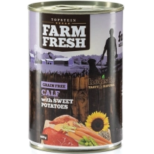 Farm Fresh konzerva Calf & Sweet Potatoes 400 g