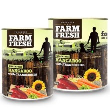 Farm Fresh konzerva Kangaroo & Cranberries 400 g