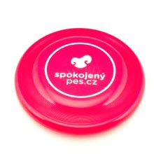 Fastback frisbee Spokojeného psa červené 23,5 cm