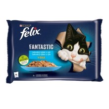 Felix Fantastic Multipack rybí receptury v želé 4x 85 g