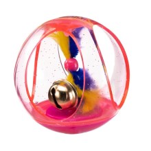 Ferplast hračka v míčku pro kočky MIX barev 6,5 cm