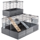 Ferplast Multipla Double Nera klec pro hlodavce 107,5 cm ARCHIV