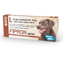 Fipron 268 mg spot-on pro psy L 1x 2,68 ml