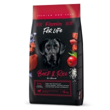 Fitmin Dog For Life Beef & Rice 12 kg