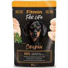 Fitmin Dog For Life kapsička Adult Chicken with Herbs 85 g