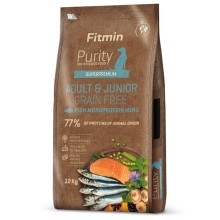 Fitmin Dog Purity GF Adult & Junior Fish Menu 12 kg