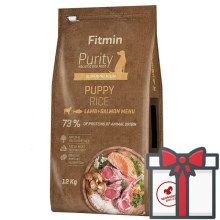 Fitmin Dog Purity Rice Puppy Lamb & Salmon 12 kg