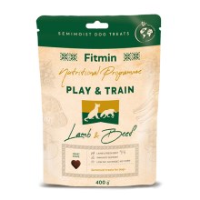 Fitmin NP Play and Train výcvikový pamlsek Lamb & Beef 400 g