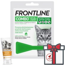 Frontline Combo spot-on pro kočky 1x 0,5 ml Frontline Combo spot-on pro kočky 1x 0,5 ml