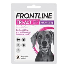 Frontline Tri-Act spot-on pro psy L (20-40 kg)