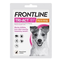 Frontline Tri-Act spot-on pro psy S (5-10 kg) EXP 31.3.2024