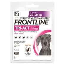 Frontline Tri-Act spot-on pro psy SET 3x L (20-40 kg)