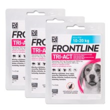 Frontline Tri-Act spot-on pro psy SET 3x M (10-20 kg)