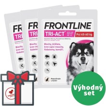 Frontline Tri-Act spot-on pro psy SET 3x XL (40-60 kg)