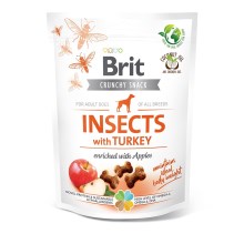Funkční pamlsky Brit Care Dog Insects with Turkey & Apples 200 g