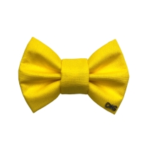 Funky Dog žlutý psí motýlek L