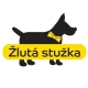 Funky Dog žlutý psí motýlek S