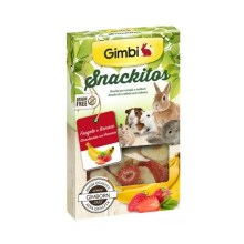 Gimbi Snackit jahoda a banán 60 g